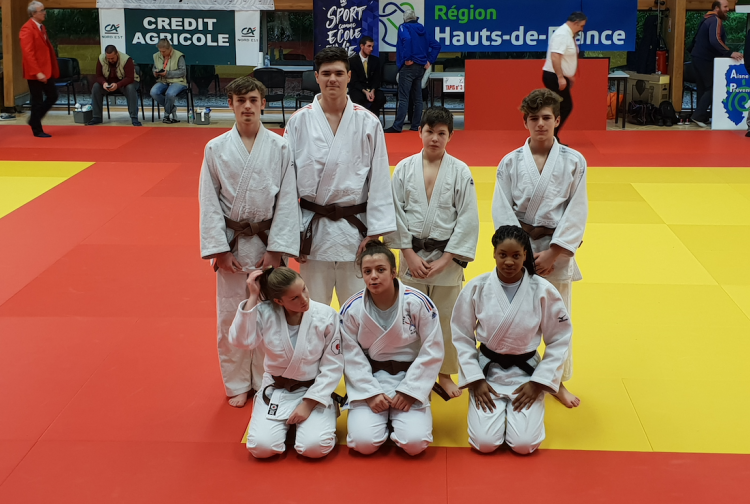 Judokas enfants championnats Tergnier Aisne