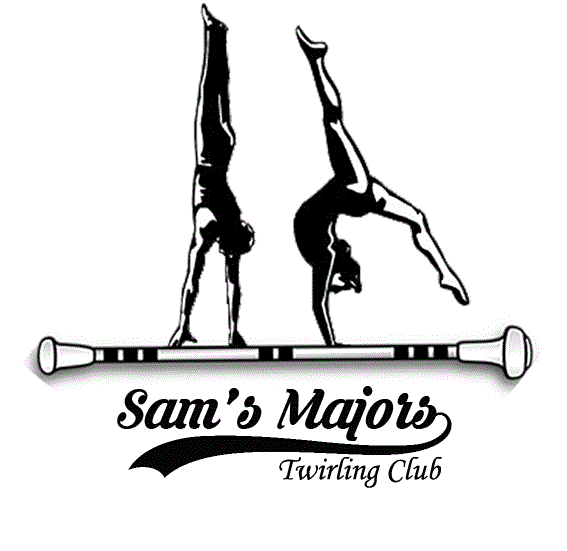 Logo SAMS Twirling Club