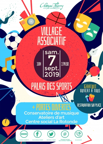 Village Associatif de Château-Thierry samedi 7 septembre 2019