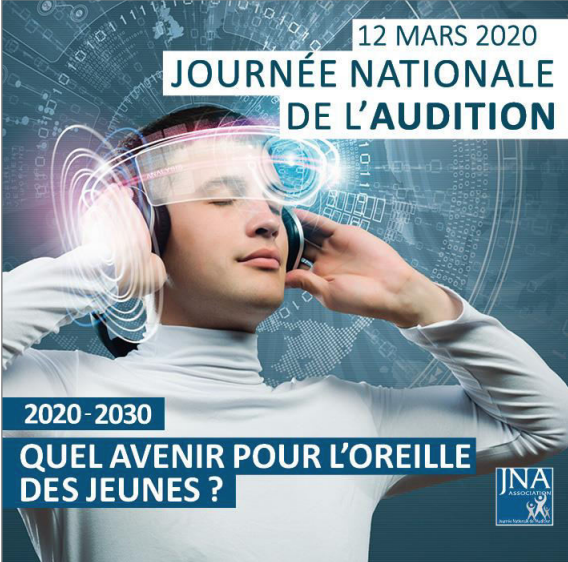 Affiche journée nationale de l'audition 2020 à Château-Thierry