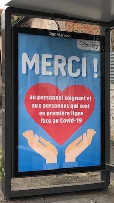 Campagne affichage Château-Thierry coronavirus