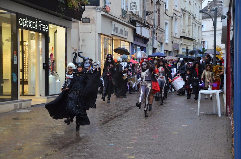 defile halloween chateau thierry