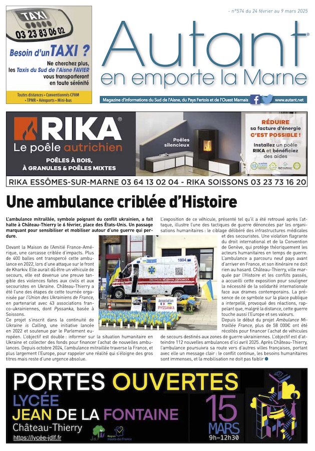 Couverture Autant n°574 du 24 février au 9 mars 2025